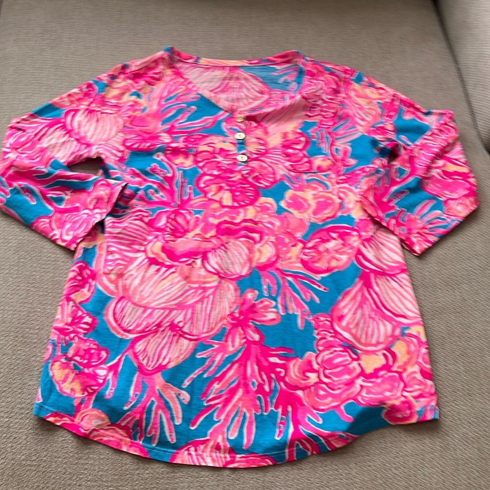 Lilly Pulitzer Palmetto Tunic XL girls